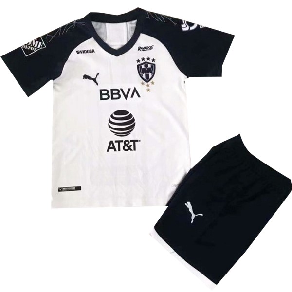 Camiseta Monterrey Replica Segunda Ropa Niños 2019/20 Blanco